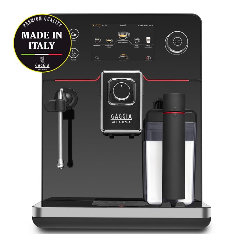 Gaggia RI9781/01 Accademia Tam Otomatik Kahve Makinesi, Siyah, kahve aksesuarı