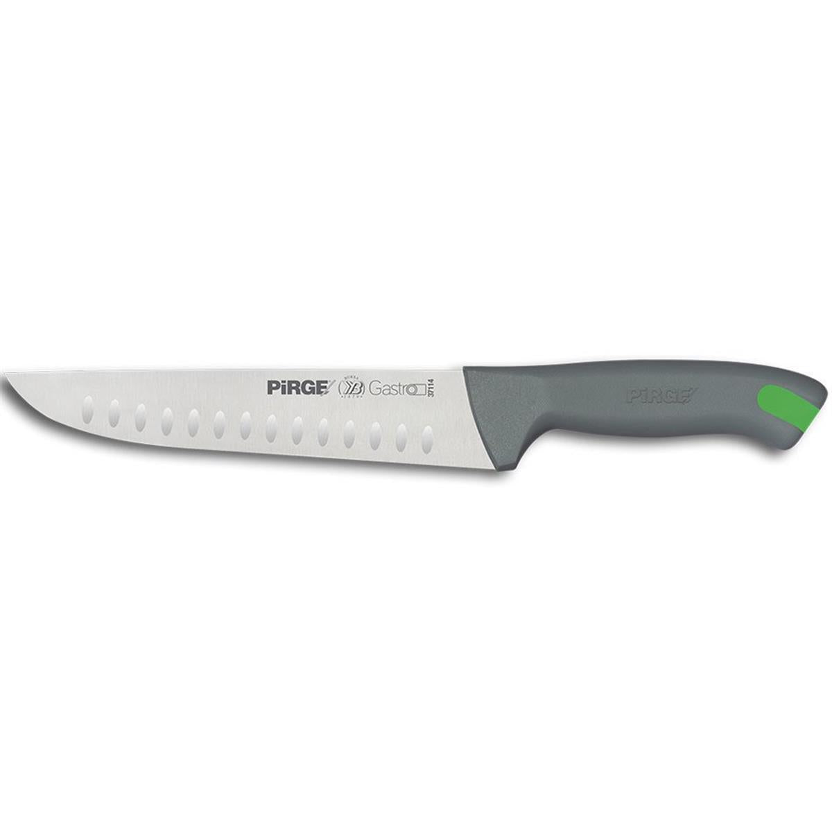 Pirge Gastro Kasap Bıçağı No:4 Oluklu 21 Cm Gri, profesyonel kasap bıçağı