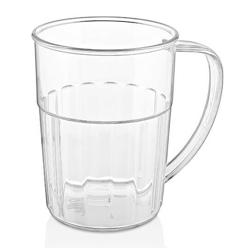 Gastroplast Ayran Bardağı, 500 ml, Tritan, Şeffaf, çelik bıçak