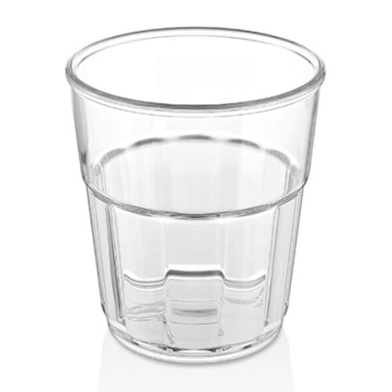 Gastroplast Bardak, 180 ml, Tritan, Şeffaf, çelik bıçak
