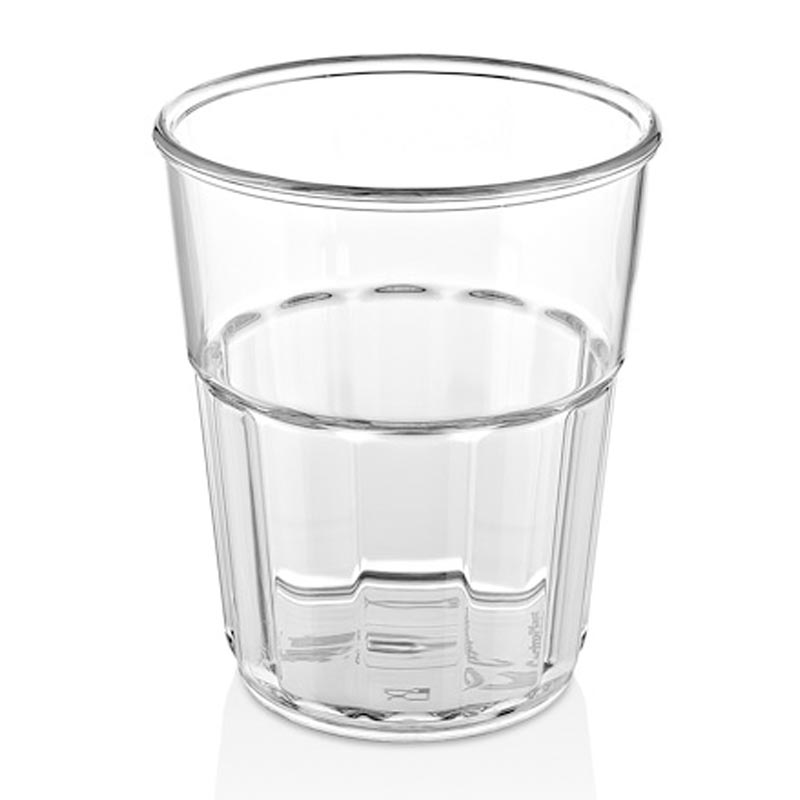 Gastroplast Bardak, 300 ml, Polikarbonat, Şeffaf, çelik bıçak