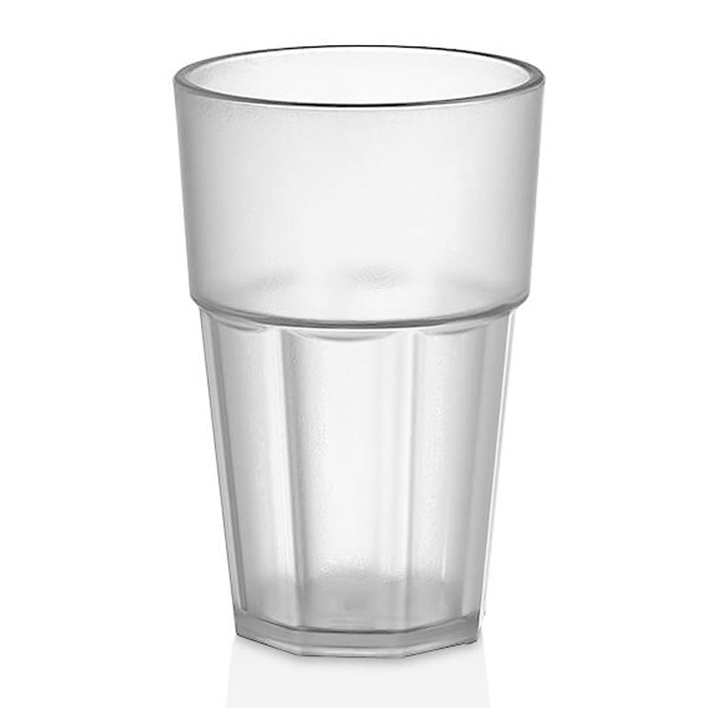 Gastroplast Casablanca Kumlu Bardak, 300 ml, Tritan, Şeffaf, çelik bıçak