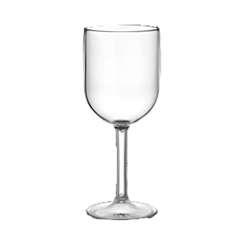 Gastroplast GC-08 Polikarbon Şarap Kadehi, 400 ml, Siyah, çelik bıçak