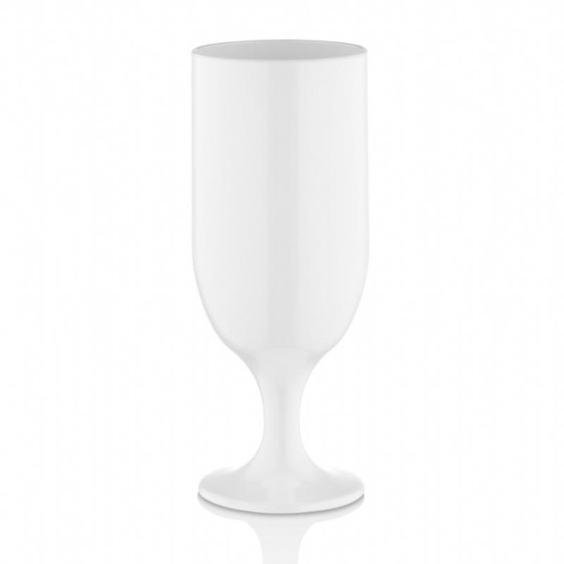 Gastroplast GC-41 Polikarbon Goblet Bardak, 370 ml, Beyaz, çelik bıçak