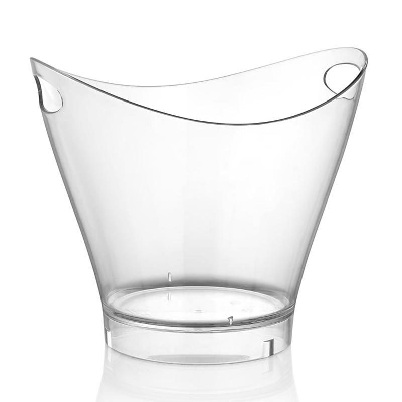 Gastroplast GCIB-02 Polikarbon Buz Kovası, 6 L, Şeffaf, buz kovası