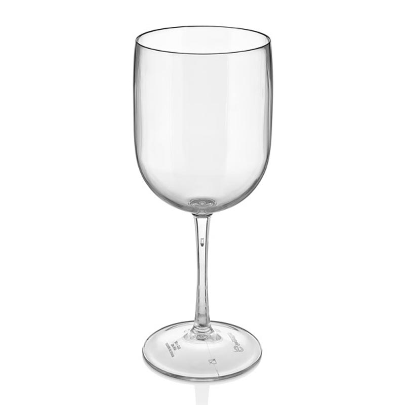 Gastroplast Polikarbonat Kadeh, 400 ml, Şeffaf, çelik bıçak