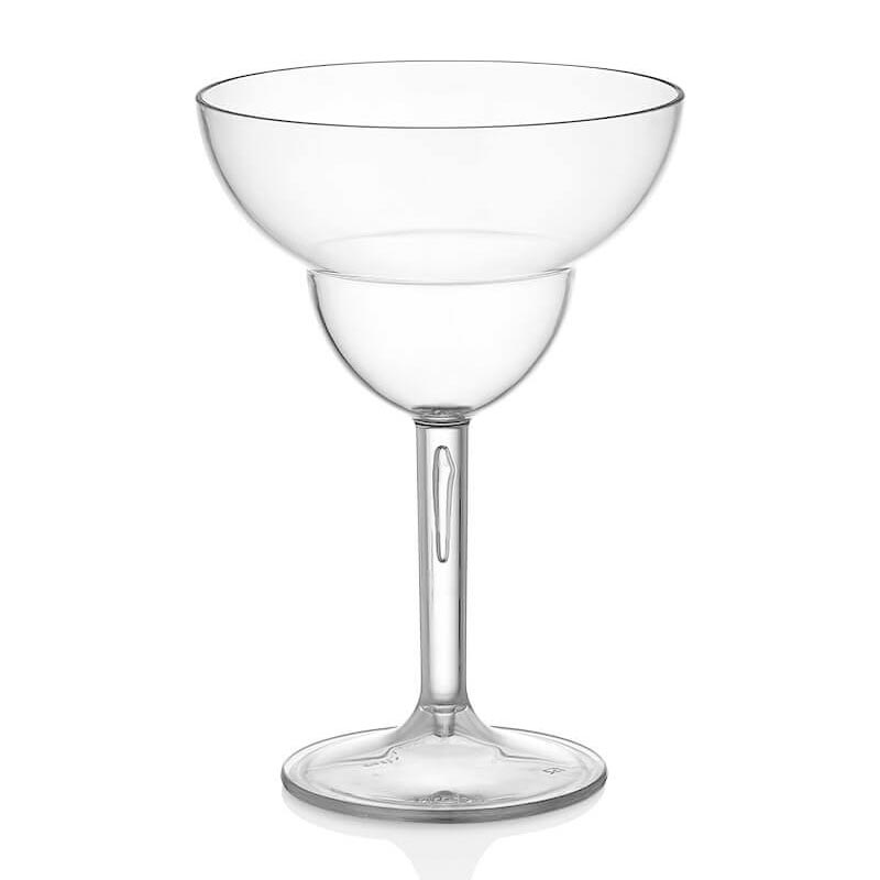 Gastroplast Margarita Bardağı, 350 ml, Polikarbonat, Şeffaf, çelik bıçak