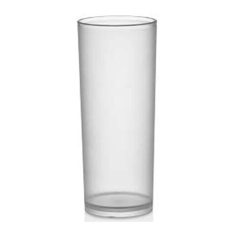 Gastroplast Polikarbonat Buzlu Long Drink Bardak, 340 ml, çelik bıçak