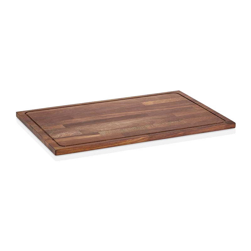 GastroPlast Ahşap Fanus Tepsisi, 46x36 cm, Kahverengi, servis tepsisi