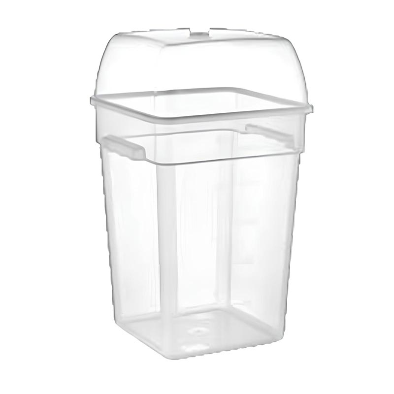 GastroPlast GFPP-18 Şeffaf Polipropilen Fanus, 280x280 mm, profesyonel servis ürünü