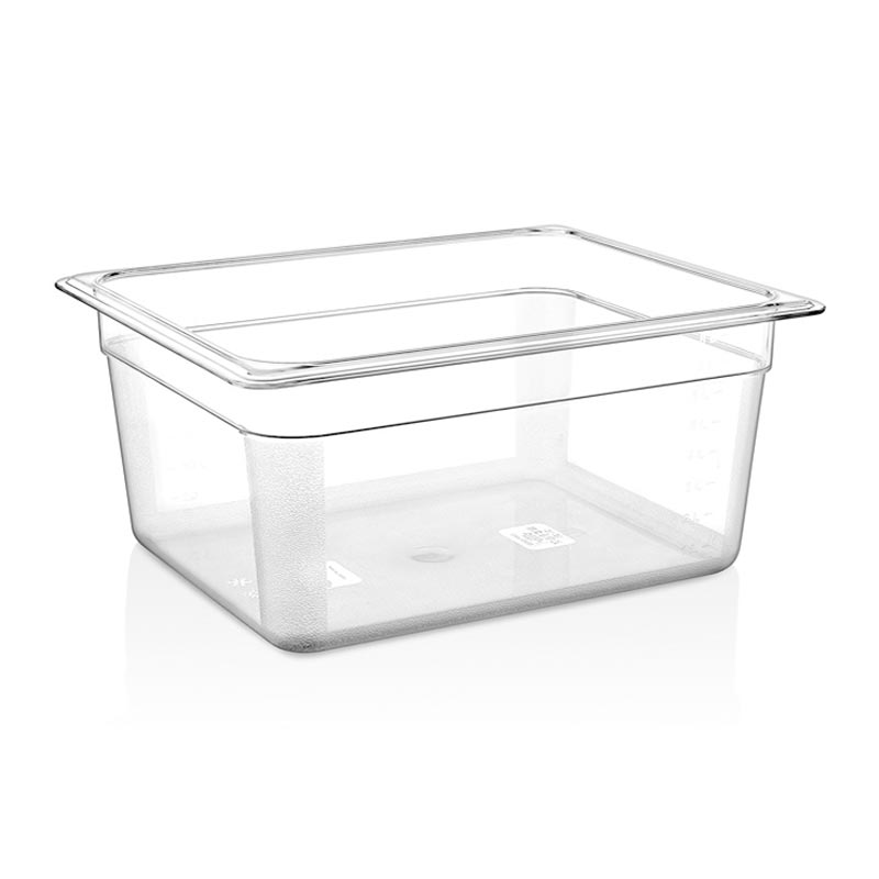 GastroPlast GN 1/2-150 mm Polikarbon Gastronorm Küvet, gastronorm küvet