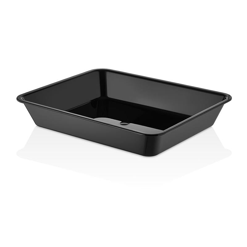GastroPlast GN 1/2-50 mm Polikarbonat Küvet, Siyah, gastronorm küvet