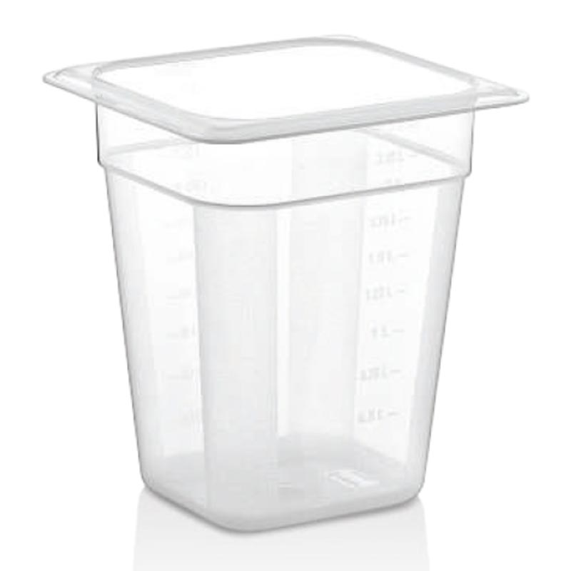 GastroPlast GN 1/6-200 mm Polipropilen Gastronorm Küvet, gastronorm küvet