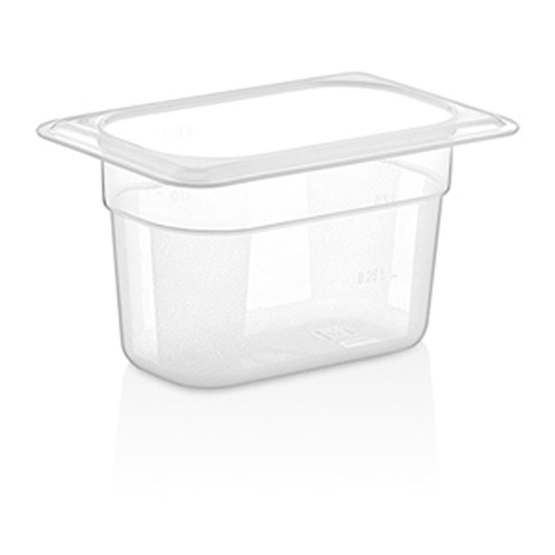 GastroPlast GN 1/9-100 mm Polikarbon Gastronorm Küvet, gastronorm küvet