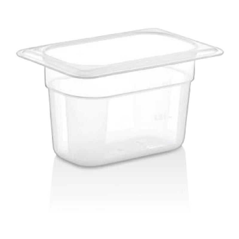 GastroPlast GN 1/9-100 mm Polipropilen Gastronorm Küvet, gastronorm küvet