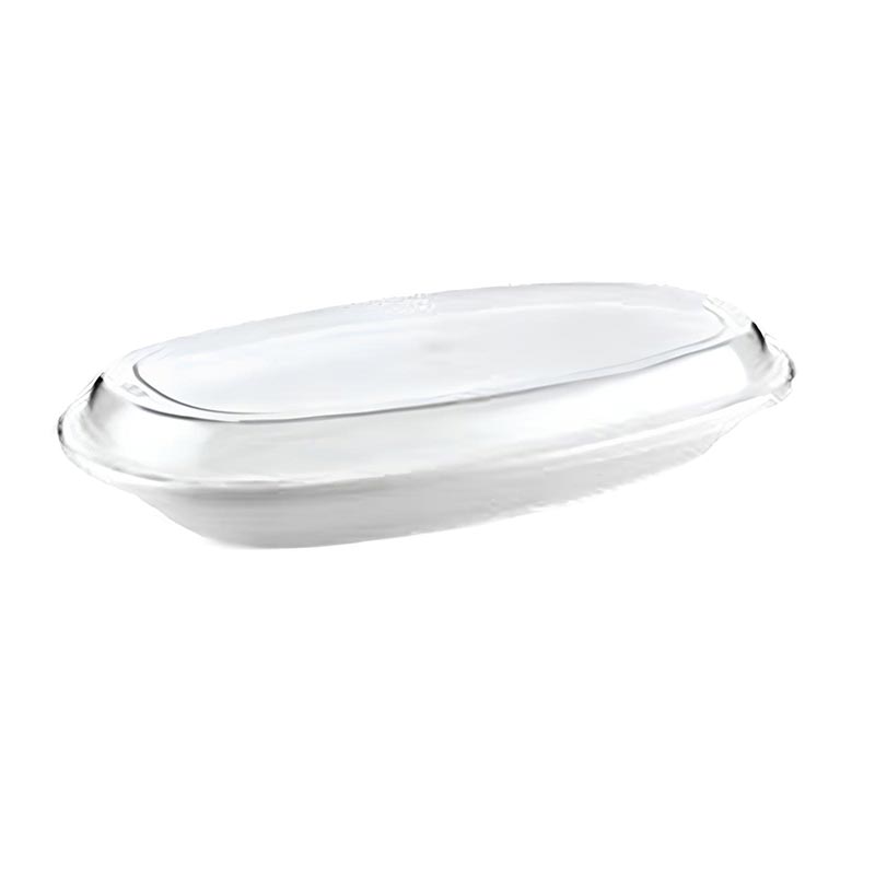 GastroPlast GP-K 24 Polikarbon Kayık Tabak, 24 cm, kapak ve servis örtüsü