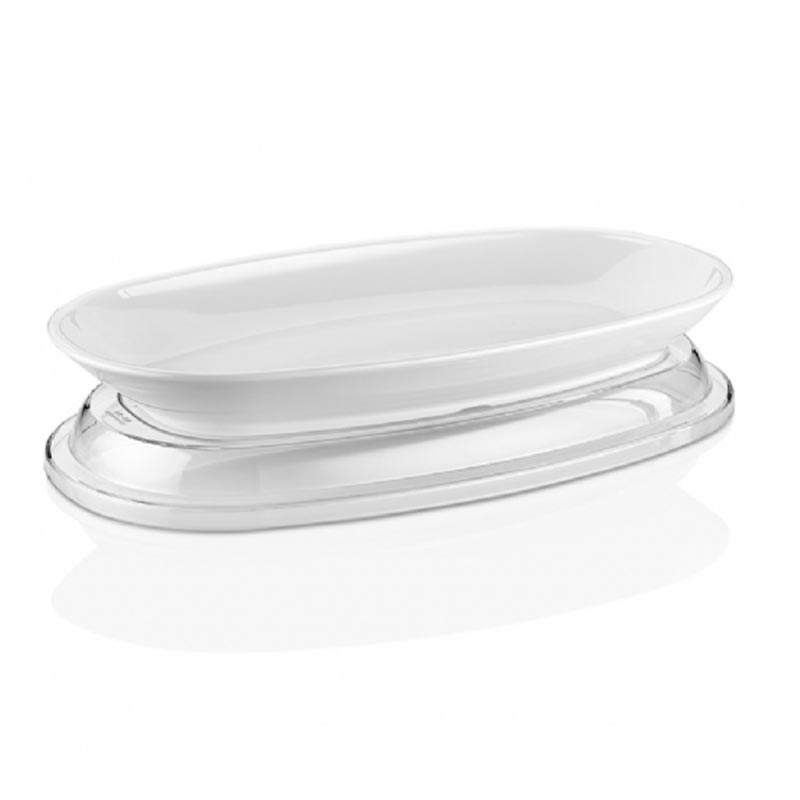 GastroPlast GP-K34 Polikarbon Kayık Tabak, 34 cm, profesyonel servis ürünü