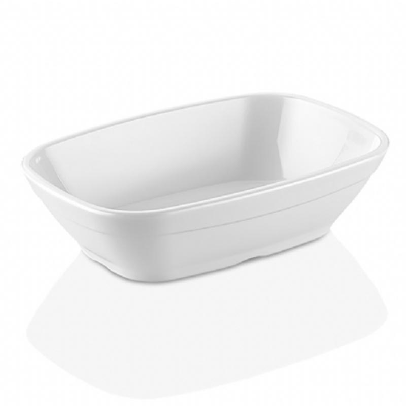 GastroPlast GP-KK14 Polikarbon Kayık Tabak, 14 cm, profesyonel servis ürünü