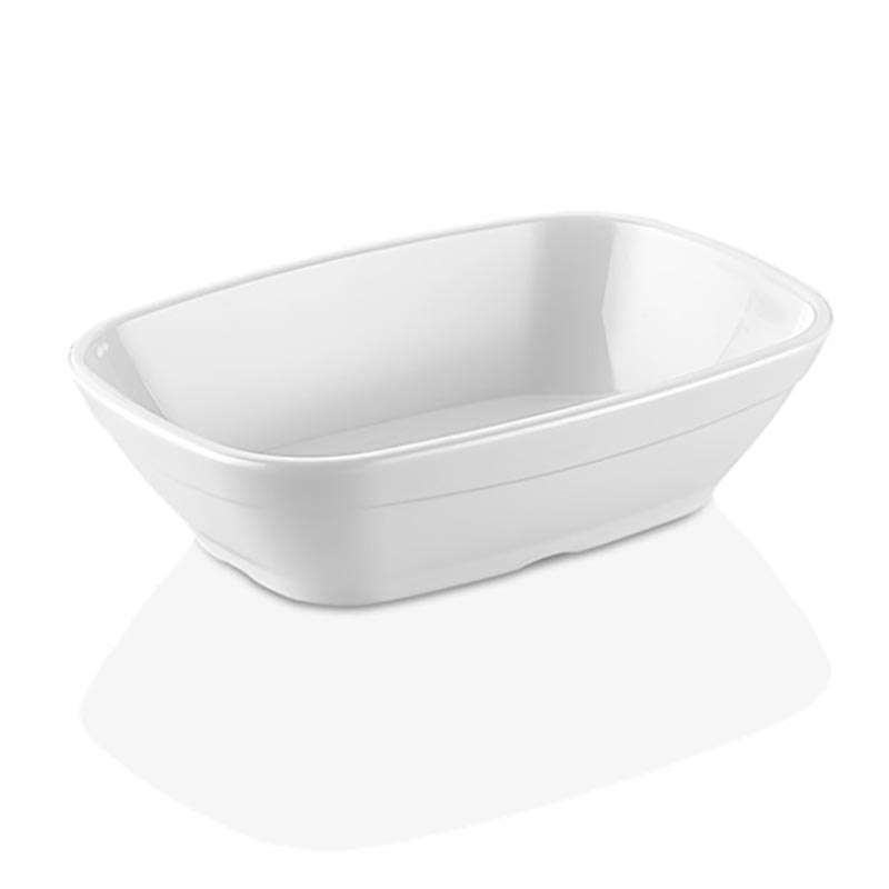 GastroPlast GP-KK17 Polikarbon Kayık Tabak, 17 cm, profesyonel servis ürünü