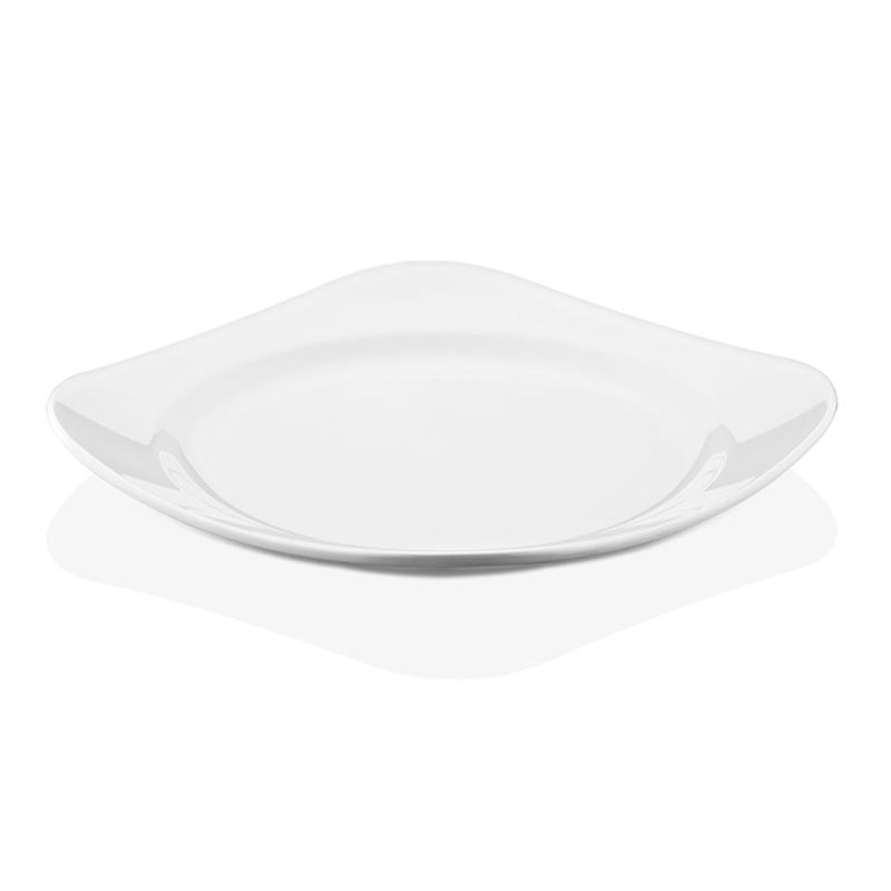 GastroPlast GP-SD26 Polikarbon Kare Düz Tabak, 26 cm, profesyonel servis ürünü