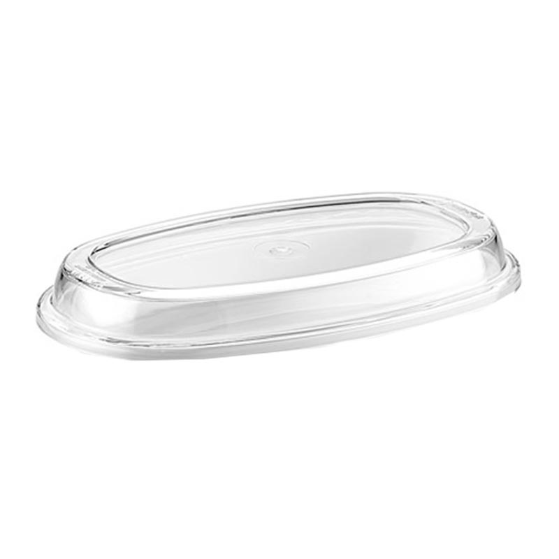 GastroPlast GPL-K24 Polikarbon Kayık Tabak Kapağı, 24 cm, profesyonel servis ürünü