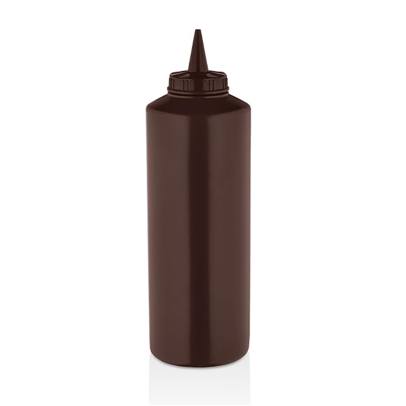 GastroPlast GPS-1000 Fişek Sosluk, 1000 ml, Kahverengi, masaüstü servis aksesuarı