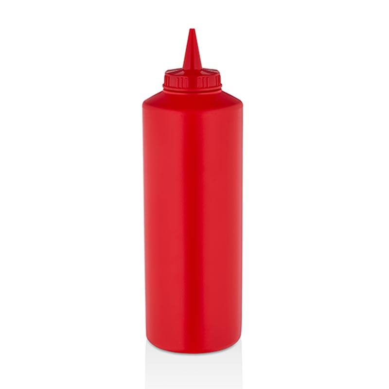 GastroPlast GPS-1000 Fişek Sosluk, 1000 ml, Kırmızı, masaüstü servis aksesuarı