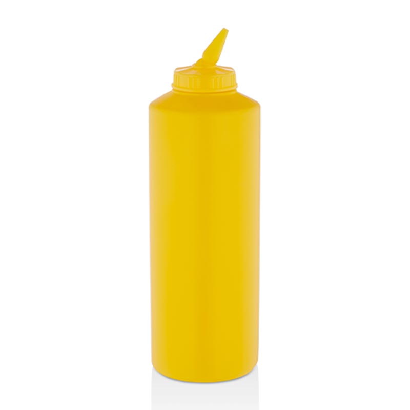 GastroPlast GPS-250 Ayarlı Uçlu Fişek Sosluk, 250 ml, Sarı, masaüstü servis aksesuarı