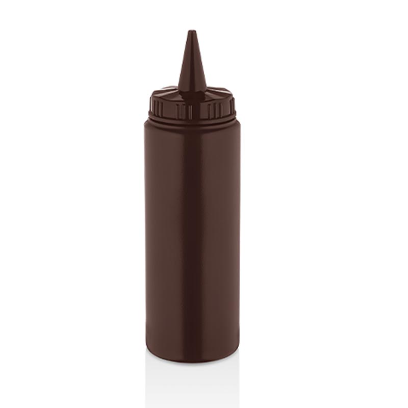 GastroPlast GPS-250 Fişek Sosluk, 250 ml, Kahverengi, masaüstü servis aksesuarı