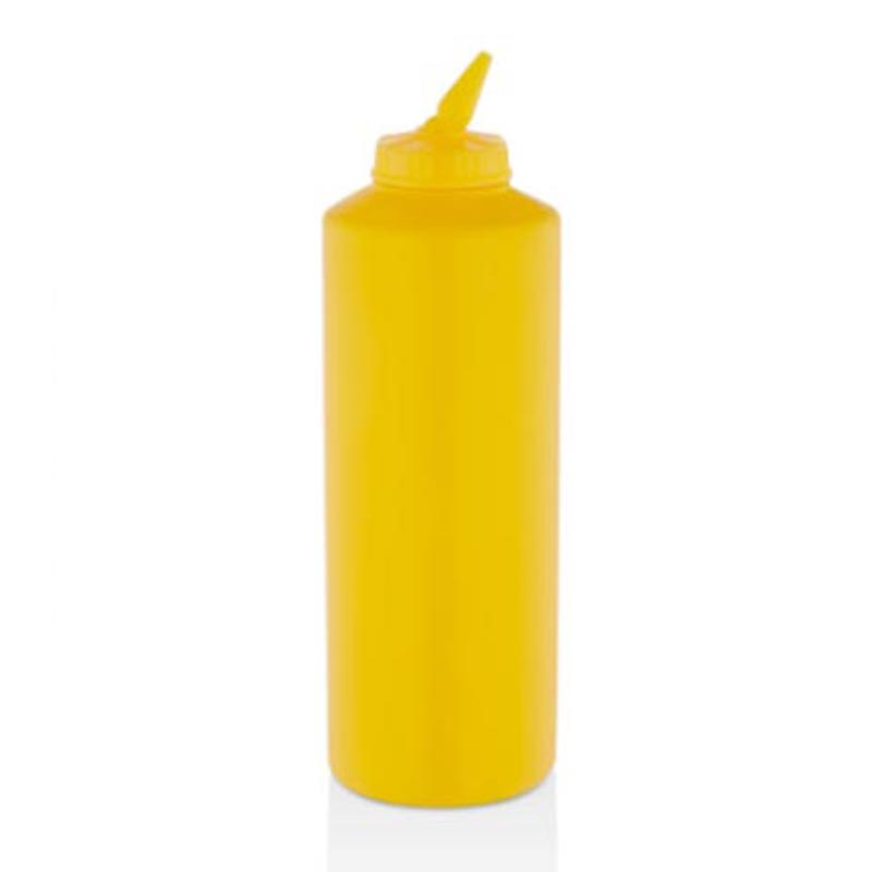 GastroPlast GPS-500 Ayarlı Uçlu Fişek Sosluk, 500 ml, Sarı, masaüstü servis aksesuarı