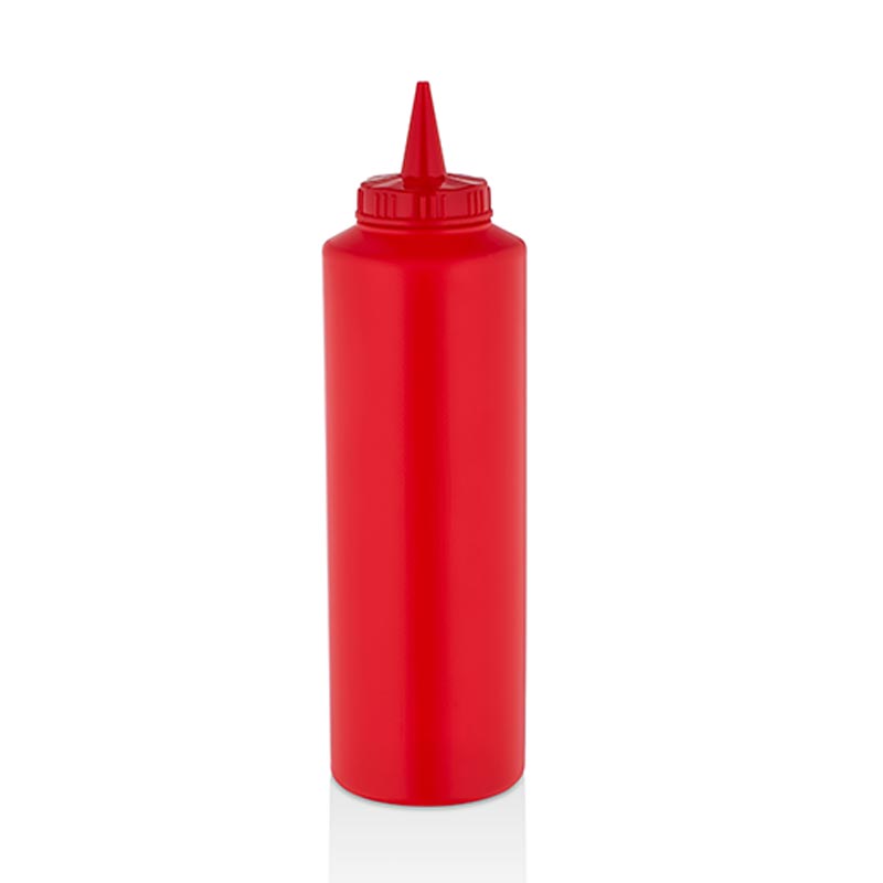GastroPlast GPS-750 Fişek Sosluk, 750 ml, Kırmızı, masaüstü servis aksesuarı