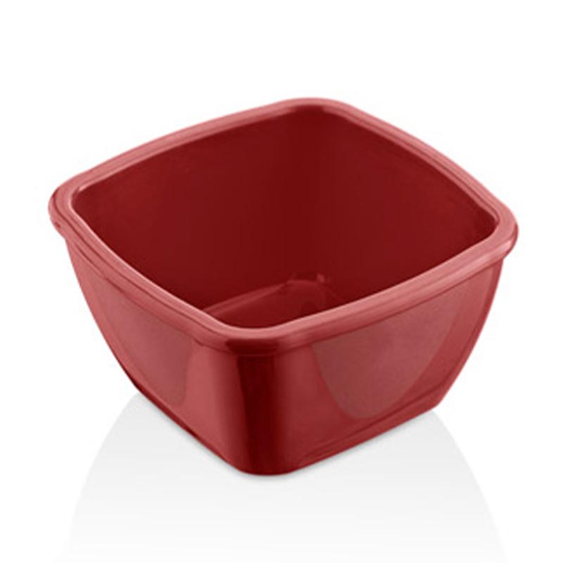 GastroPlast GS-02 Kare Sosluk Reçellik, 50 ml, Kırmızı, masaüstü servis aksesuarı
