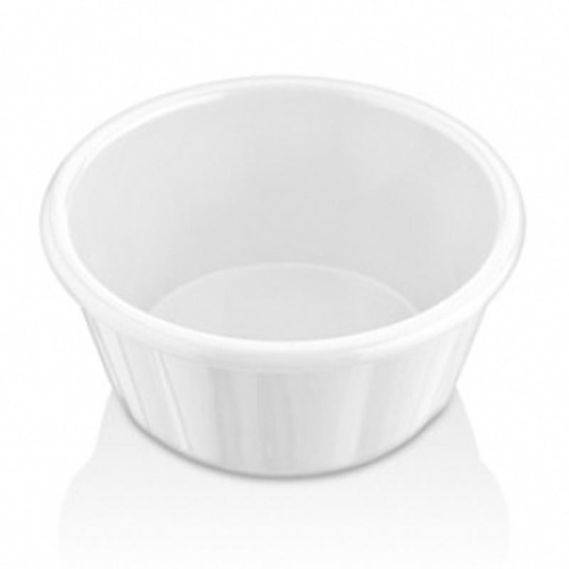 GastroPlast GS-06 Polikarbon Yuvarlak Sosluk Reçellik, 35 ml, Beyaz, masaüstü servis aksesuarı