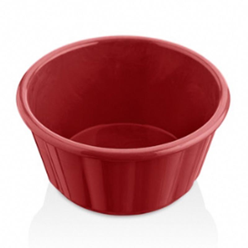 GastroPlast GS-07 Yuvarlak Sosluk Reçellik, 80 ml, Kırmızı, masaüstü servis aksesuarı