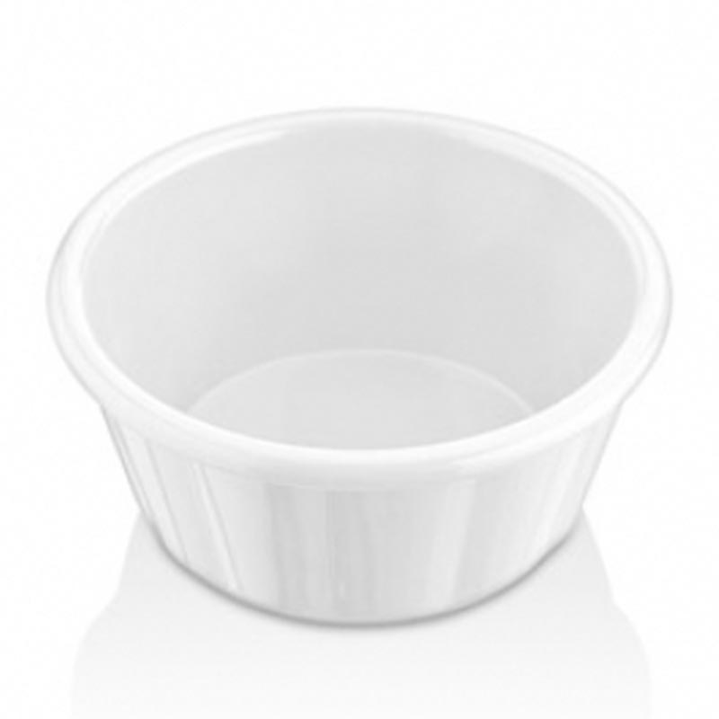 GastroPlast GS-08 Yuvarlak Sosluk Reçellik, 150 ml, Beyaz, masaüstü servis aksesuarı