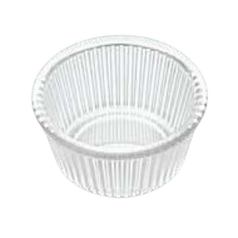 GastroPlast GS-12 Yuvarlak Sosluk Reçellik, 120 ml, Şeffaf, masaüstü servis aksesuarı