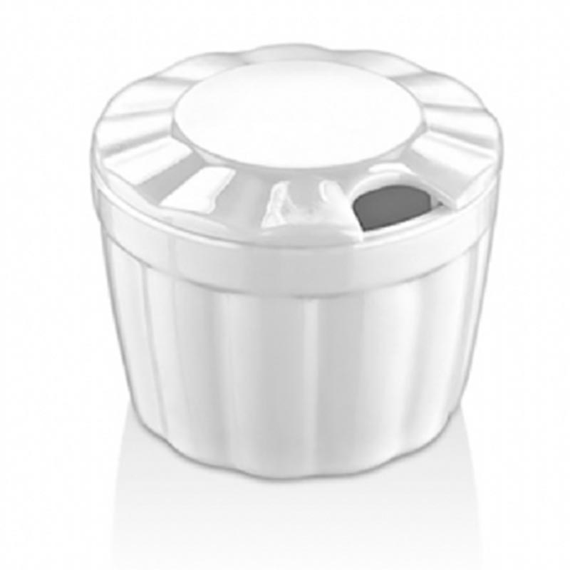 GastroPlast GSSE-05 Kapaklı Pulbiberlik, Beyaz, kapak ve servis örtüsü