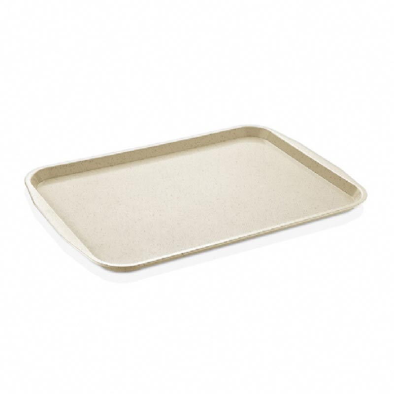 GastroPlast GT-2736 ABS Servis Tepsisi, 27x36 cm, Krem, servis tepsisi