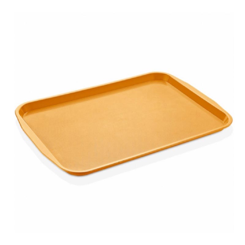GastroPlast GT-3244 ABS Servis Tepsisi, 32x44 cm, Sarı, servis tepsisi