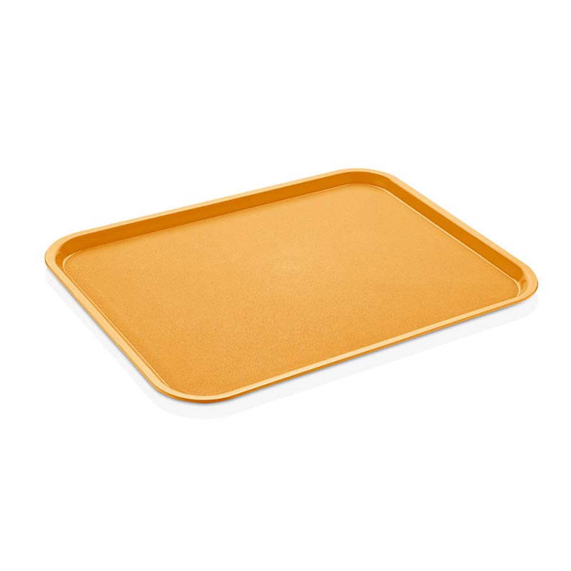 GastroPlast GT-3753 ABS Servis Tepsisi, 37x53 cm, Sarı, servis tepsisi