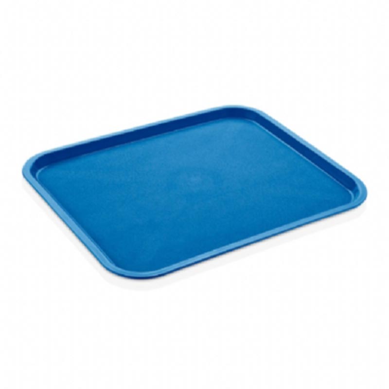GastroPlast GTPP-3643 Polipropilen Servis Tepsisi, 36x43 cm, Mavi, servis tepsisi