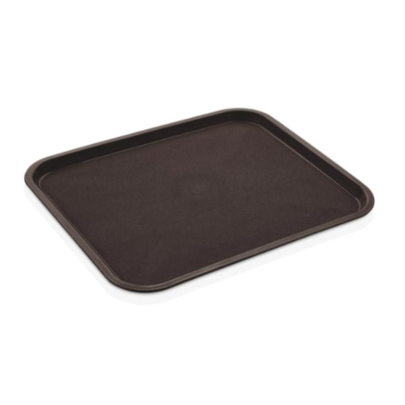GastroPlast GTPP-3643 Polipropilen Servis Tepsisi, 36x43 cm, Siyah, servis tepsisi