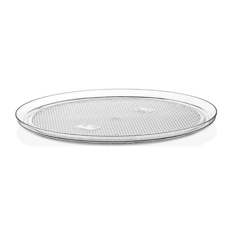 GastroPlast Polikarbonat Yuvarlak Fanus Tepsisi, 30 cm, Şeffaf, servis tepsisi