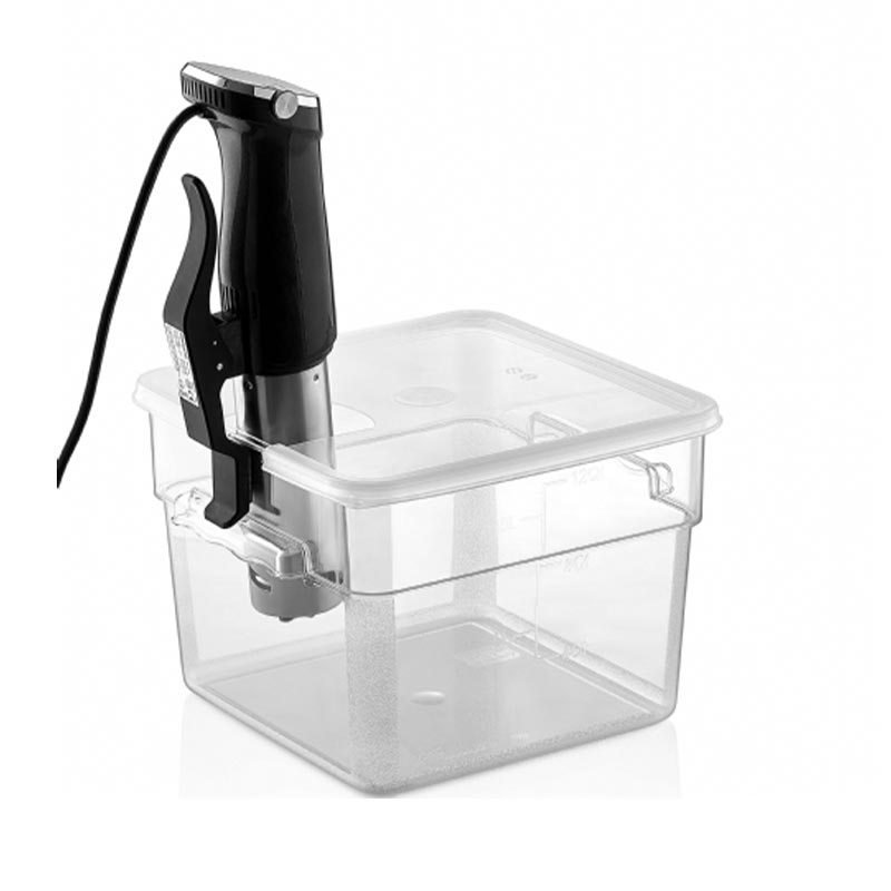 Gastroplast Sous Vide Uyumlu PP ve ABS Saklama Kabı Kapak, 11.4-17.2 ve 20.8 L, kapak ve servis örtüsü