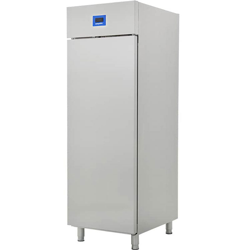 oztiryakiler tek inox kapi dik tip buzdolabi ekonomik gn 600 ntv model