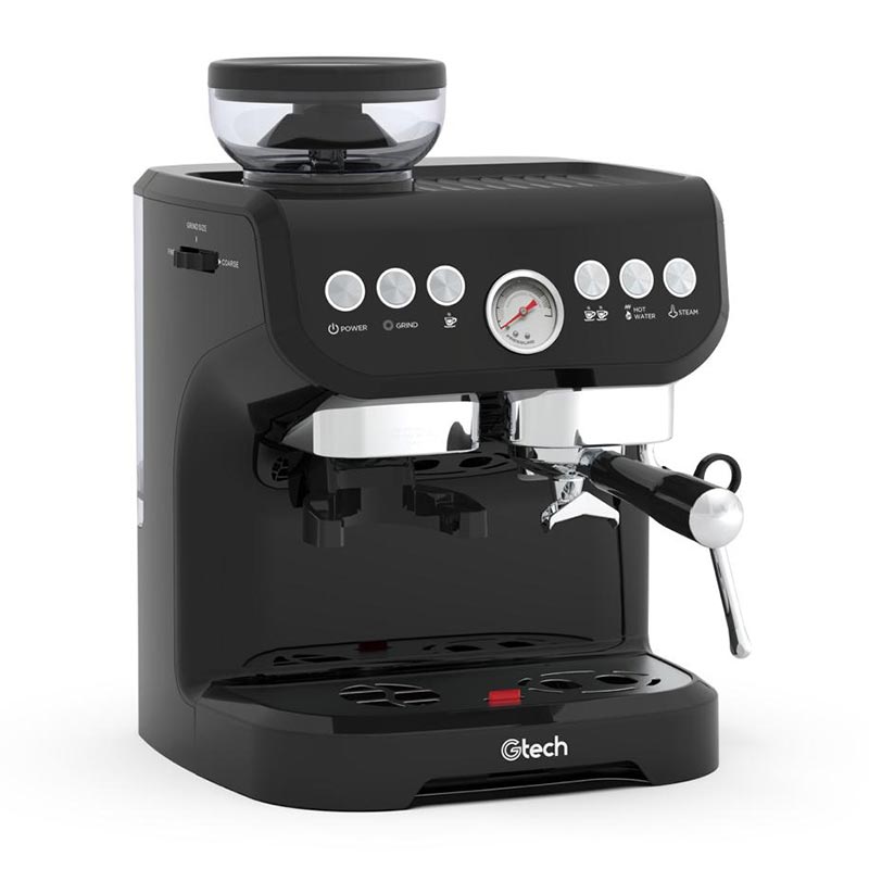 Gtech AC-517EC Ev Tipi Öğütücülü Barista Espresso Kahve Makinesi, 1 Gruplu, kahve aksesuarı