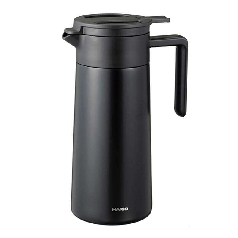 Hario CHP-800-B Yalıtımlı Servis Sürahisi, 800 ml, Siyah, V60 ve pour over dripper