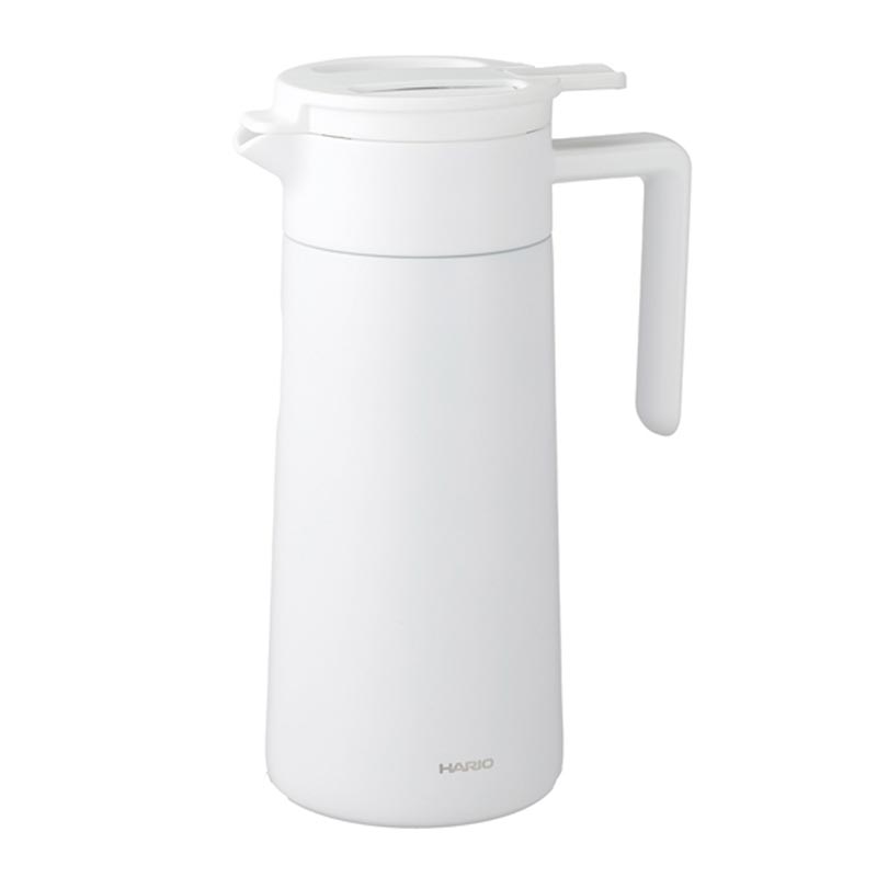 Hario CHP-800-W Yalıtımlı Servis Sürahisi, 800 ml, Beyaz, V60 ve pour over dripper
