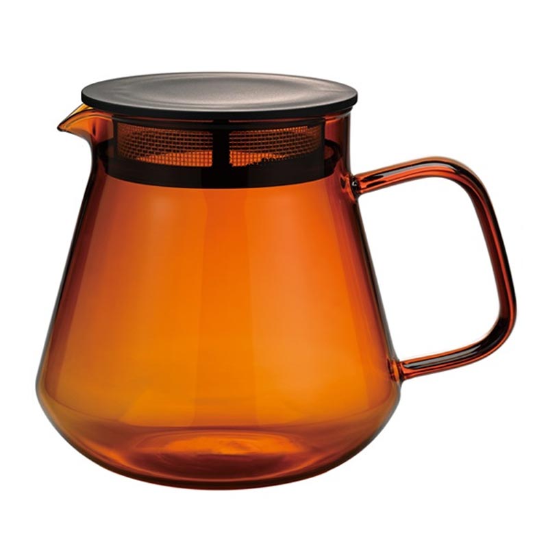 Hario HCT-600-AB Colors Çay Kahve Servis Sürahisi, 600 ml, Amber, kahve aksesuarı