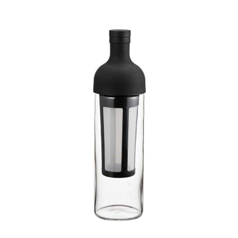 Hario FIC-70-B Soğuk Demleme Filtreli Şişe, 650 ml, Siyah, kahve aksesuarı